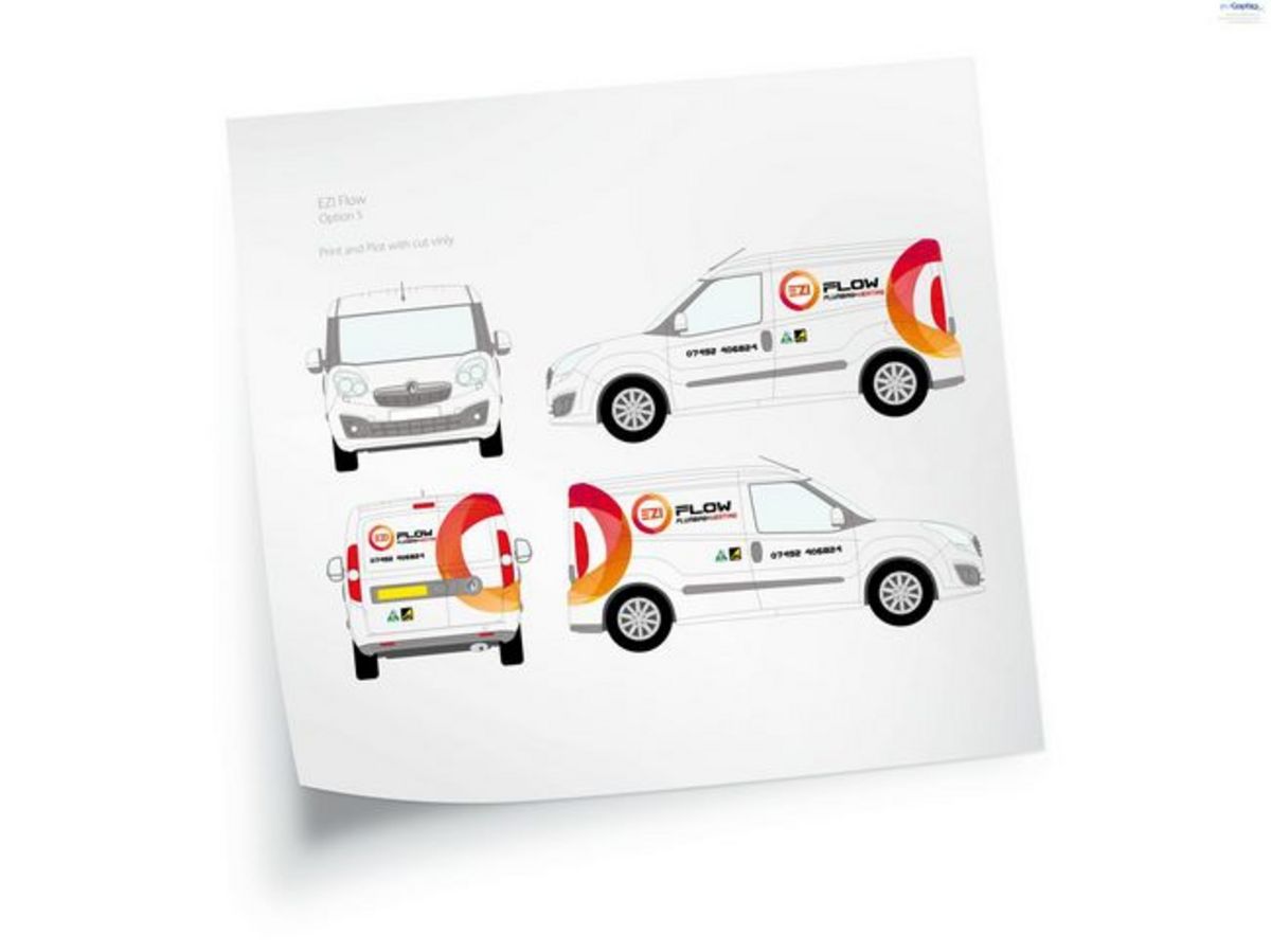 Logo Design and Vehicle Graphics for Ezi Flow Plumbing and Heating Services.jpg