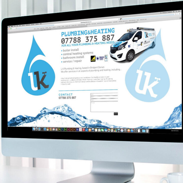 Logo Design and Vehicle Graphics for Website for LK Plumbing and Heating.jpg