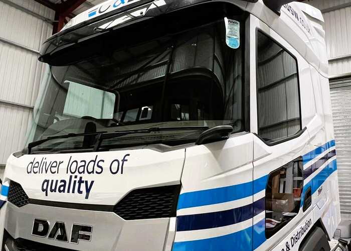 Lorry Graphics for C&D Southwest Lorry Cab Lorry Graphics for C&D Southwest Lorry Cab