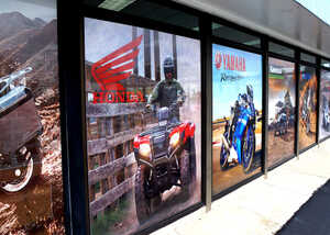 Full-Colour Printed Window Graphics for Promotional Displays