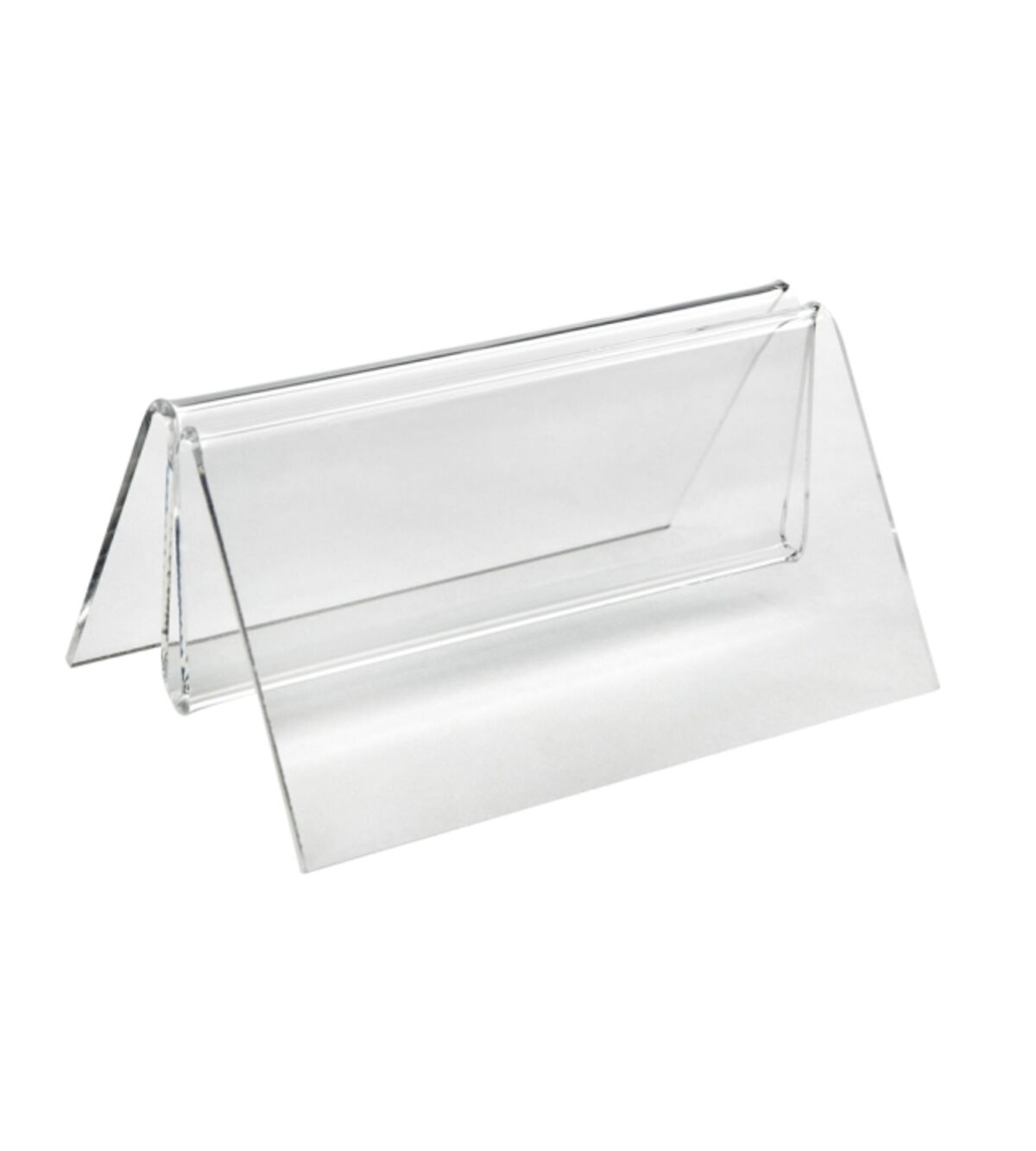 Menu Card Holder Base made from clear acrylic.jpg