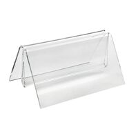 Menu Card Holder Base made from clear acrylic.jpg