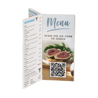 Menu Holder with Six Faces with QR code insert.png