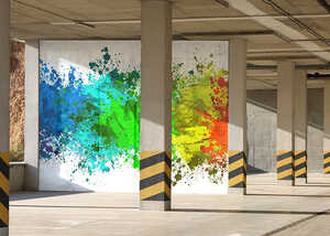 Full-Colour Printed Wall Graphics for Any Wall Surface