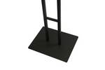 Metal display easel with a sturdy black frame.png