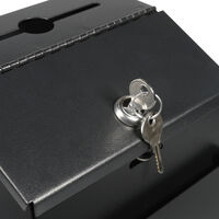 Metal Suggestion Box with Lock Key.png