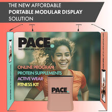 The NEW Affordable Portable Modular Fabric Display Solution For Exhibition Shell Scheme Stands