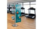 Modular banner and brochure stand with optional printed banner.png