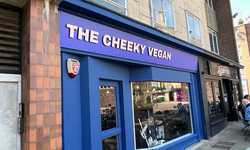 Signage for New Vegan Restaurant in Exeter, The Cheeky Vegan!