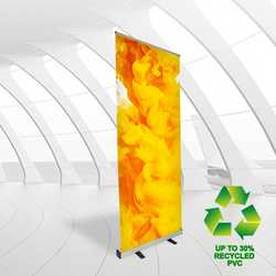 Square Eco-Friendly Roller Banner Stand