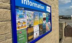 Custom Noticeboard Creation for Freshwater Holiday Park Custom Noticeboard Creation for Freshwater Holiday Park