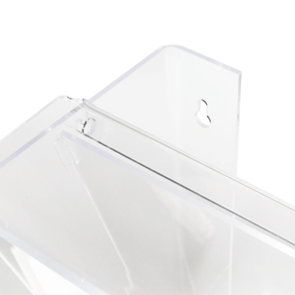 Outdoor Leaflet Dispenser in clear acrylic.png