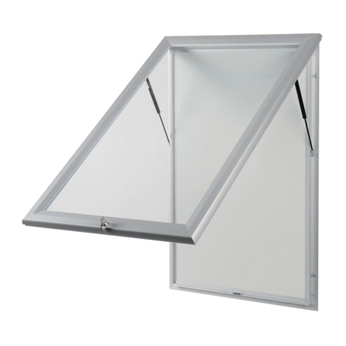 Outdoor LED illuminated poster frame - key locking with 2 keys.png