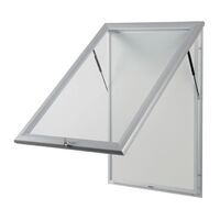 Outdoor LED illuminated poster frame - key locking with 2 keys.png