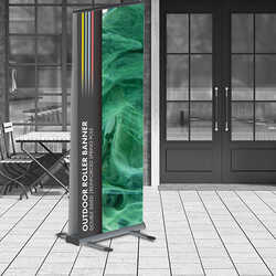 Outdoor Roller Banner Stand