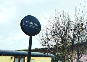 Post Mounted Circular Double Sided Sign Post Mounted Circular Double Sided Sign