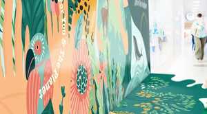 Create a functional and dynamic workplace with custom floor graphics for your business.