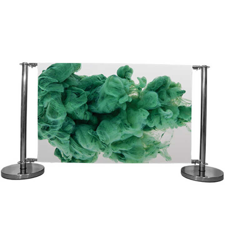 Chrome Cafe Barrier