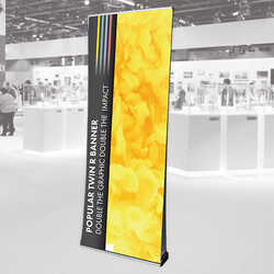 Popular Twin Roller Banner Stand