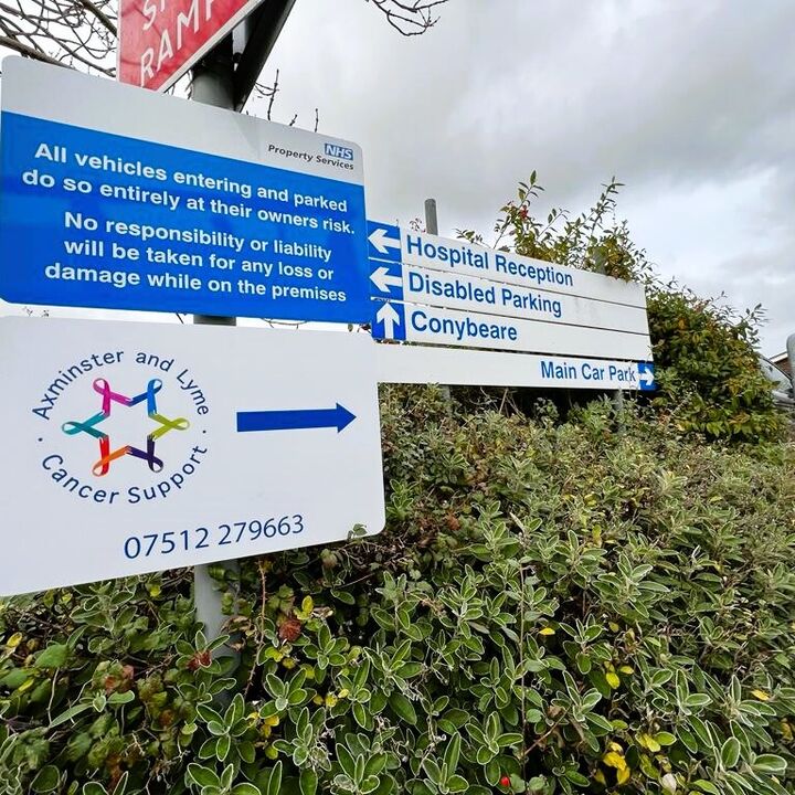 Post Mounted Directional Signage - ACM Panel With Print &amp; Channel Fixing On Rear.jpg