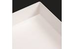 Powder Coated White Internal Corner Angle Aluminium Tray Sign.jpg