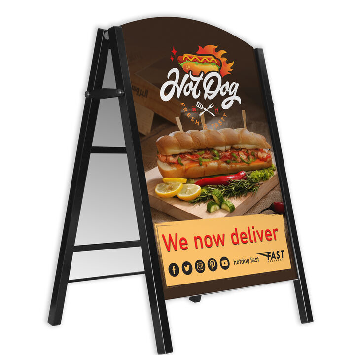 Premier A-Board Black Steel Frame Foam PVC.jpg