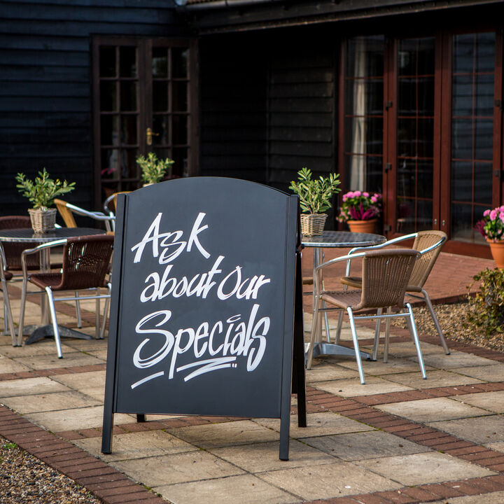 Premier A-Board Black Steel Frame HPL Panel Ask for Specials.jpg