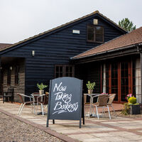 Premier A-Board Black Steel Frame HPL Panel In Situ Now Taking Bookings.jpg