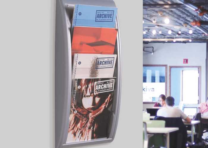 Wall Mounted Leaflet Holders & Dispensers