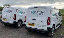 Fleet Vehicle Business Branding for Prodigy IT Solutions Peugeot Partners