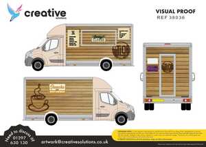 Design Concept for NHS Catering Van - V3 Design Concept for NHS Catering Van - V3
