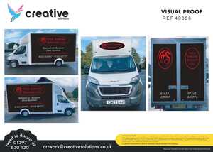 Digital Artwork Proofing for West Somerset Removals