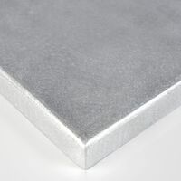 Raw Uncoated Aluminium Tray Sign Wall Mounted Corner Angle 90degree welded Flat Corners.jpg