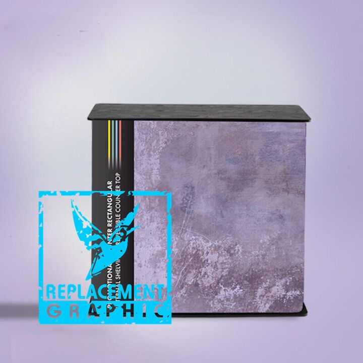 Replacement Rectangular Promotional Counter Graphic Only - Rectangular Promotional Counter