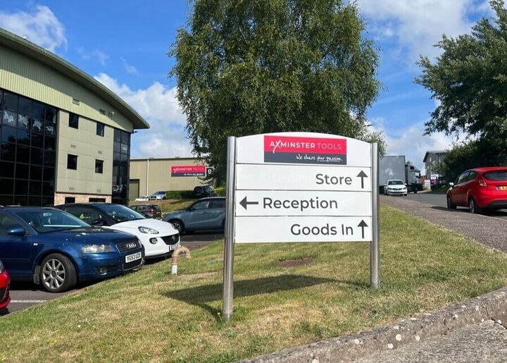 Renewed Directional Signage Vinyl Application for Axminster Tools.jpg