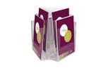 Revolving Leaflet Holder for A4 leaflets or dividers enable 1 3rd A4 literature.png