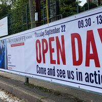 Roadside Printed Banner - School Open Day Advetisement - Woodroffe School 1.jpg