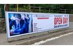 Roadside Printed Banner - School Open Day Advetisement - Woodroffe School.jpg