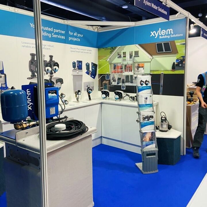 Rigid Panel Seamless Exhibition Shell Scheme Panel Graphics For Xylem Water 3.jpg