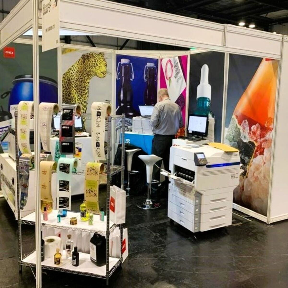 Shell Graphiics 3m x 2m Rollable Shell Scheme Graphics - 2 Walls