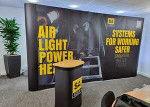 Pop Up Display & Branded Event Counter