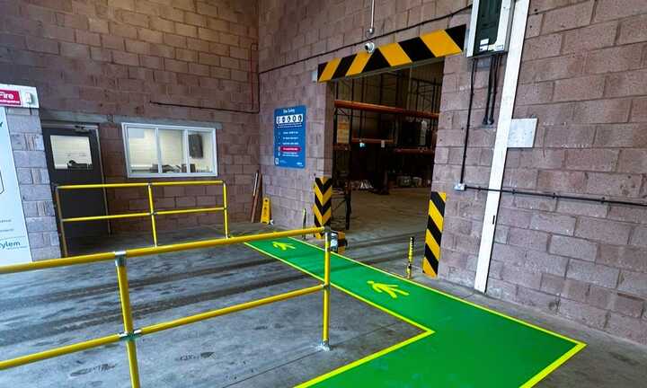 Effective Warehouse & Production Area Safety Signage for Xylem Water
