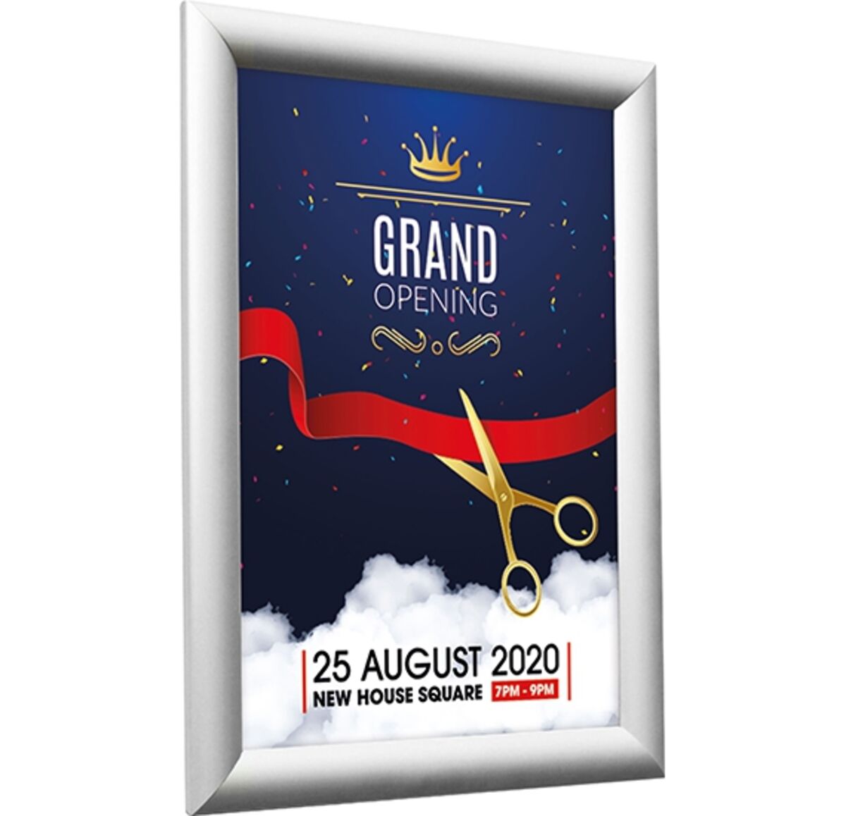 security snapframe 25mm profile adonised silver frame.jpg