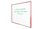 Shield Design Magnetic White board - Red Frame.jpg
