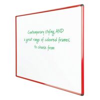 Shield Design Magnetic White board - Red Frame.jpg