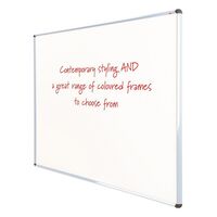 Shield Design Magnetic White board - White Frame.jpg
