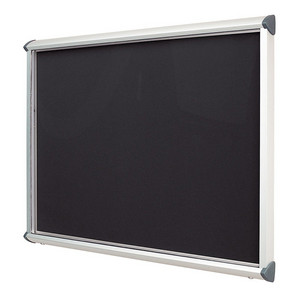 4 x A4 - 575 x 712mm (Landscape) - Aluminium - Black