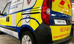 Reflective & High Visibility Vehicle Graphics for Bigfoot Strength CCTV & Security Services Reflective & High Visibility Vehicle Graphics for Bigfoot Strength CCTV & Security Services