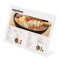 Single Sided Angled Free Standing Acrylic Poster Holder Landscape.png