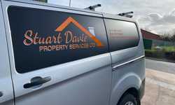 Vehicle Graphics Branding for Stuart Davie Property Services